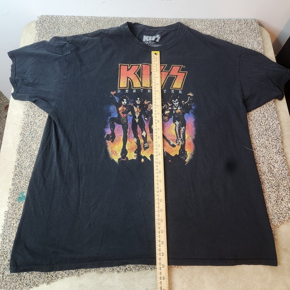 KISS Destroyer Graphic T-Shirt Men's Size 2 XL - Picture 2 of 7